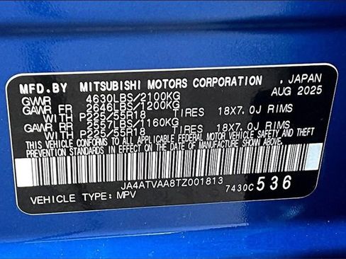 New 2026 Mitsubishi Eclipse Cross LE image 19