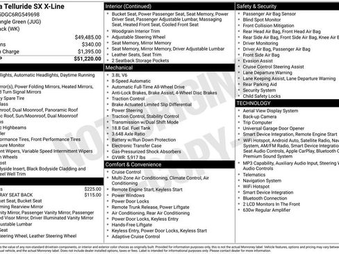 Certified 2024 Kia Telluride SX X-Line AWD/4WD image 44