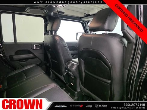 Certified 2022 Jeep Wrangler Unlimited Sahara w/ Safety Group AWD/4WD image 12