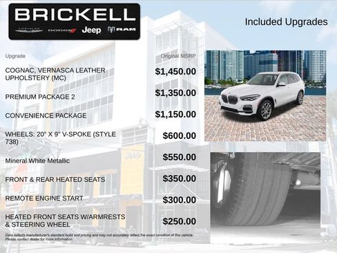 Used 2019 BMW X5 xDrive40i w/ Premium Package 2 AWD/4WD image 5