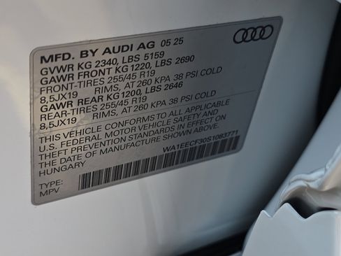 New 2025 Audi Q3 2.0T Premium Plus image 26