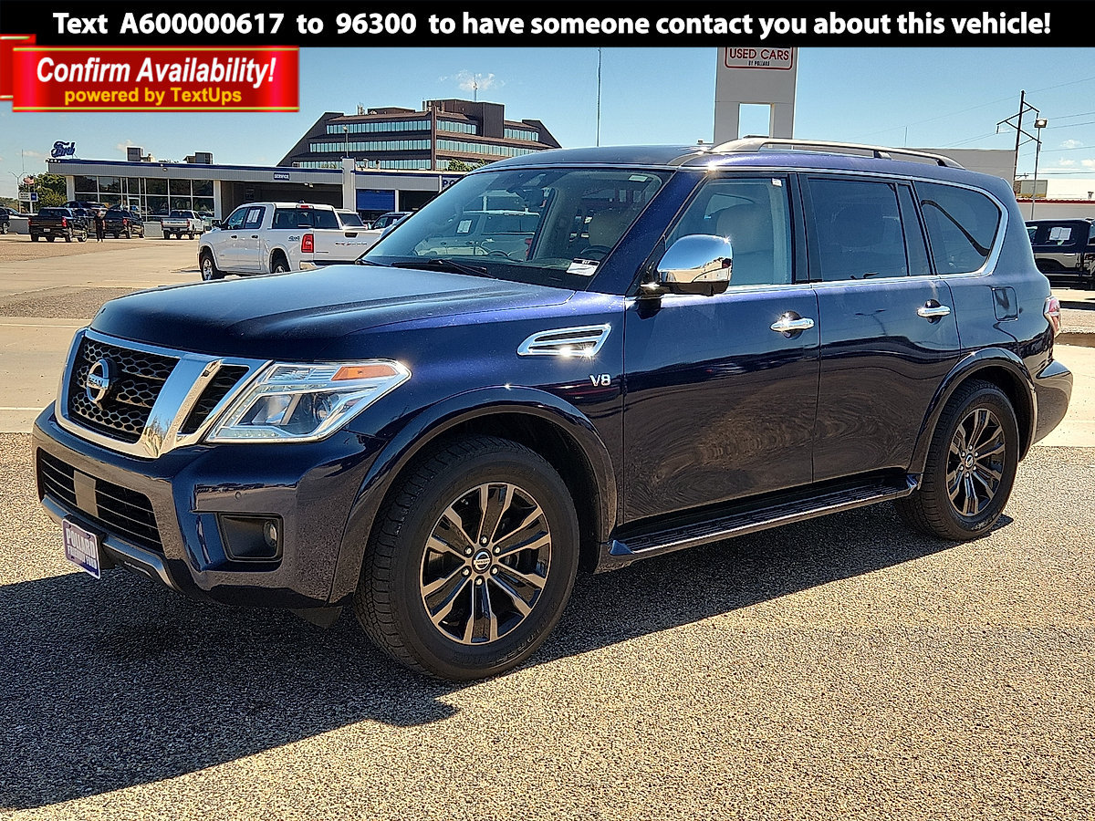 Used 2019 Nissan Armada Platinum RWD image 1