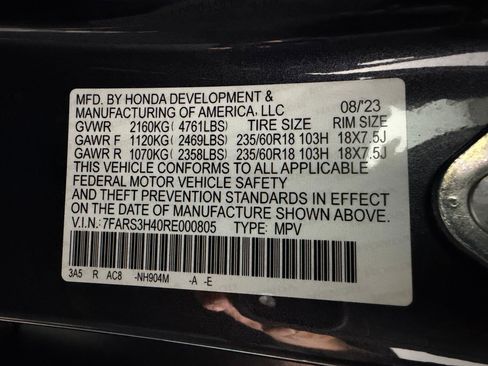 Certified 2024 Honda CR-V EX image 20