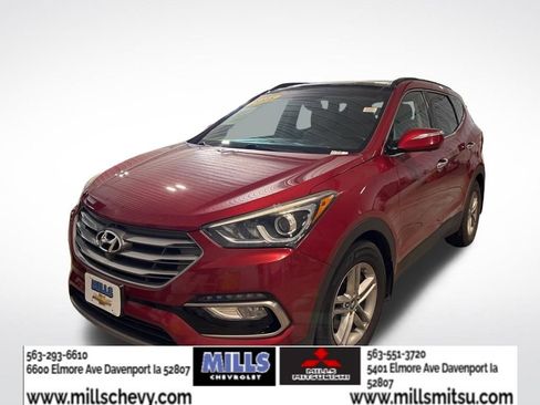 Used 2018 Hyundai Santa Fe Sport w/ 2.4L Tech Package 04 AWD/4WD image 1