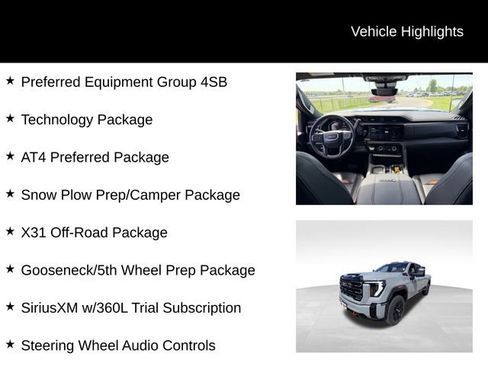 Certified 2025 GMC Sierra 2500 AT4 w/ Technology Package AWD/4WD image 10