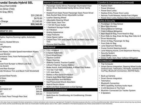 Certified 2025 Hyundai Sonata SEL FWD image 29