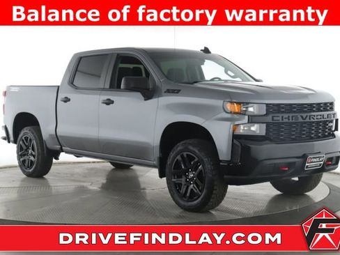 Used 2021 Chevrolet Silverado 1500 Custom Trail Boss w/ Safety Confidence Package AWD/4WD image 1