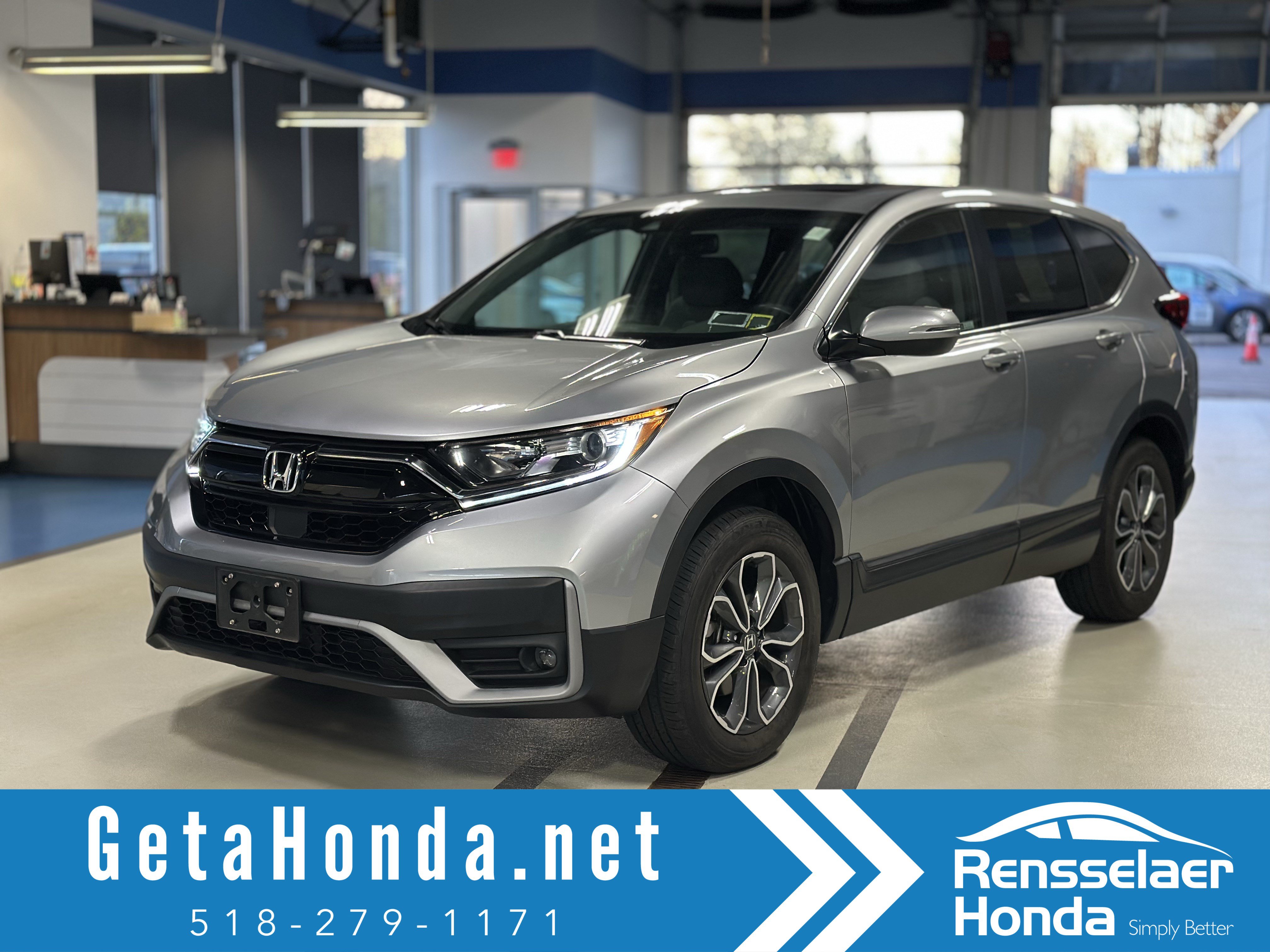 Used 2022 Honda CR-V EX-L image 1