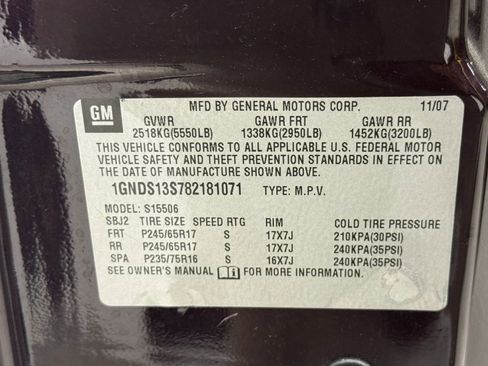 Used 2008 Chevrolet TrailBlazer LT w/ Sun And Sound Package RWD image 38