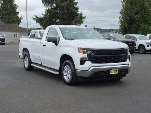 Certified 2025 Chevrolet Silverado 1500 W/T RWD image 2