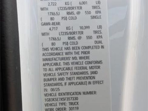 New 2025 Chevrolet Silverado 3500 W/T w/ WT Convenience Package image 30