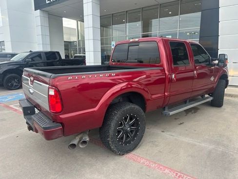 Used 2014 Ford F250 Platinum w/ FX4 Off-Road Package AWD/4WD image 3