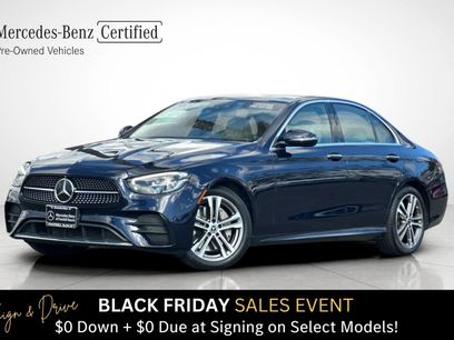 Certified 2021 Mercedes-Benz E 350 4MATIC Sedan