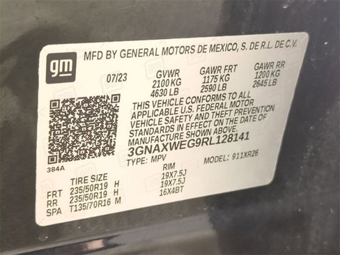 Certified 2024 Chevrolet Equinox RS w/ RS Leather Package image 33