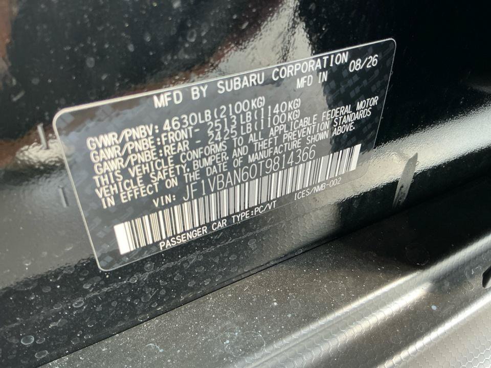 New 2026 Subaru WRX Limited AWD/4WD image 35