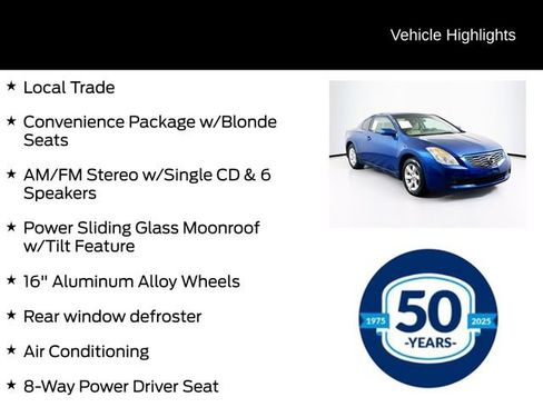 Used 2008 Nissan Altima 2.5 S w/ Convenience Pkg FWD image 6
