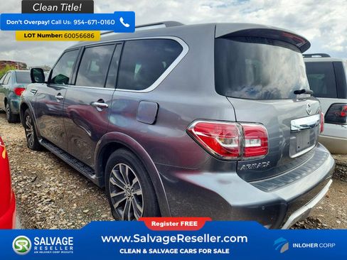 Used 2017 Nissan Armada SL w/ Technology Package RWD image 3
