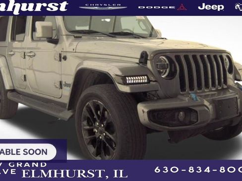 Used 2021 Jeep Wrangler Unlimited Sahara AWD/4WD image 1