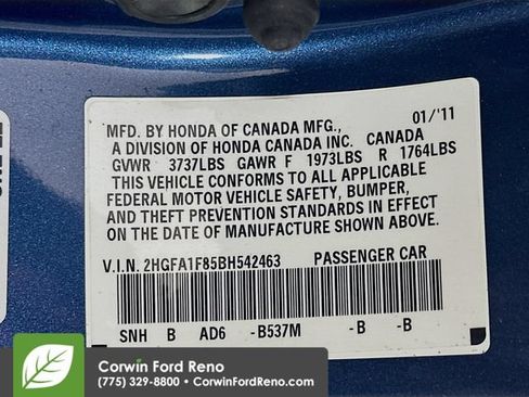 Used 2011 Honda Civic EX image 30