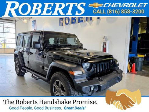 Used 2018 Jeep Wrangler Unlimited Sport S image 1