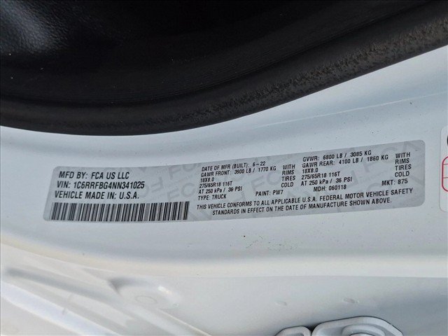 Used 2022 RAM 1500 Big Horn AWD/4WD image 23
