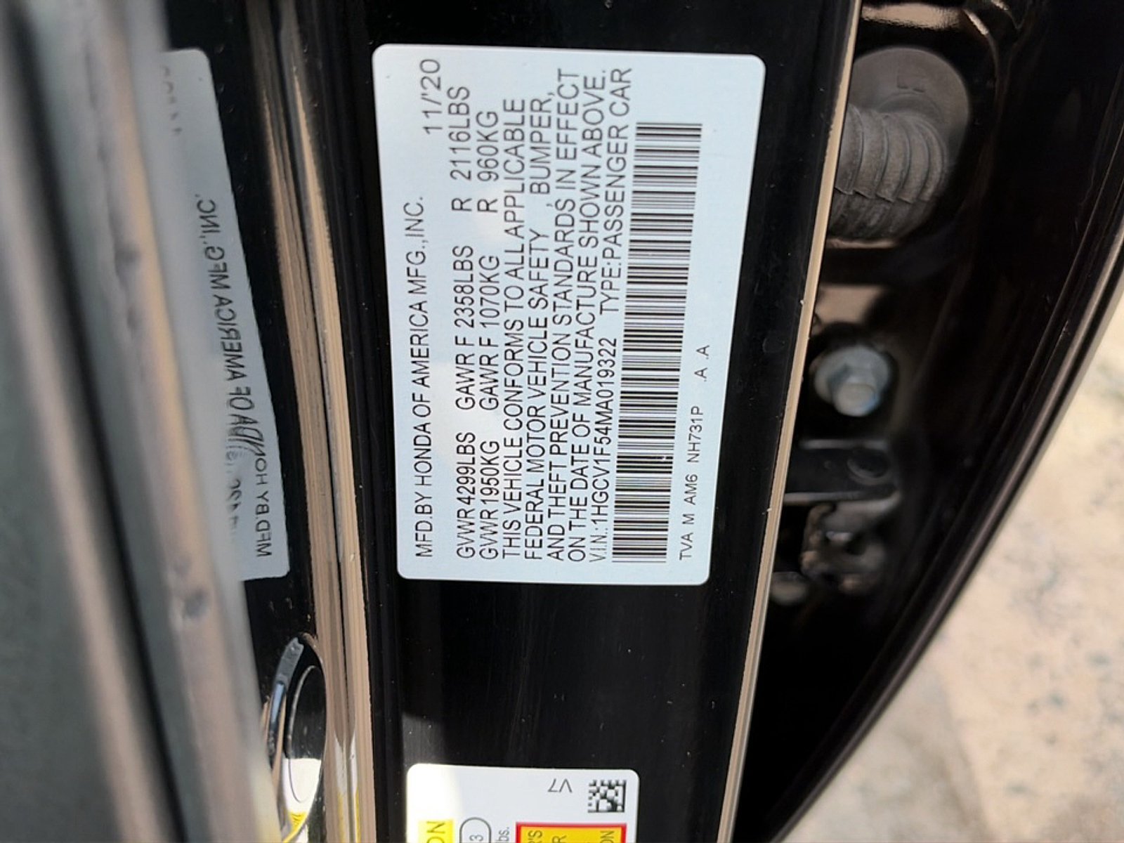 Used 2021 Honda Accord EX-L image 51