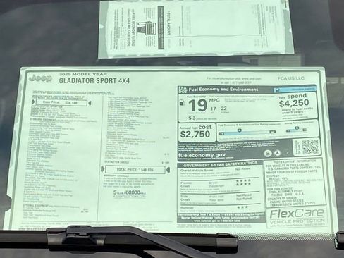 New 2025 Jeep Gladiator Sport image 30