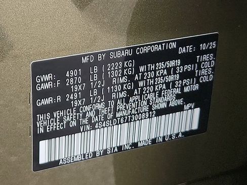 Certified 2026 Subaru Forester Touring AWD/4WD image 27