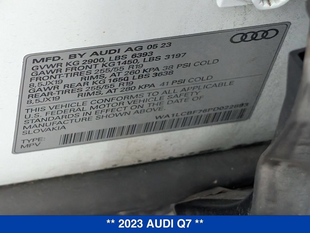 Used 2023 Audi Q7 2.0T Premium Plus w/ Premium Plus Package AWD/4WD image 41