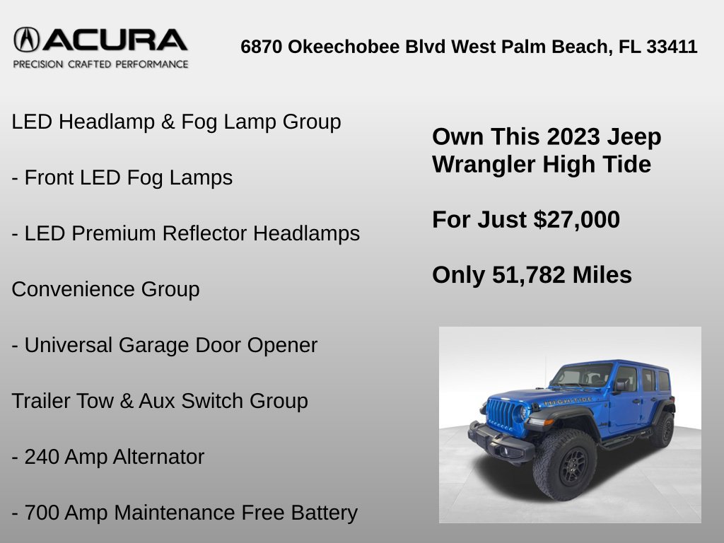 Used 2023 Jeep Wrangler Unlimited Sport AWD/4WD image 30
