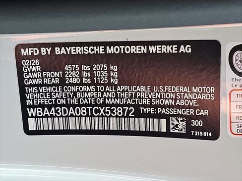 New 2026 BMW 430i Coupe w/ M Sport Package RWD image 36