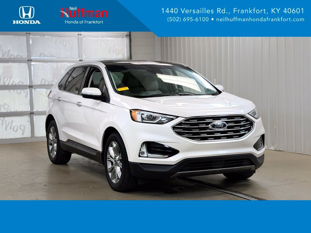 Used 2019 Ford Edge Titanium w/ Cold Weather Package AWD/4WD image 1