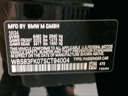 Certified 2025 BMW M5 w/ Executive Package image 74