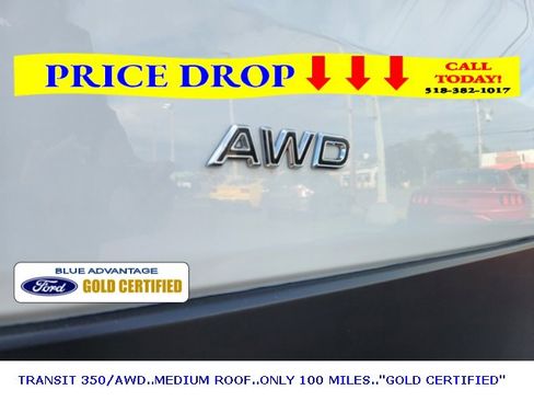 Certified 2024 Ford Transit 350 148 Medium Roof AWD w/ Upfitter Package image 27