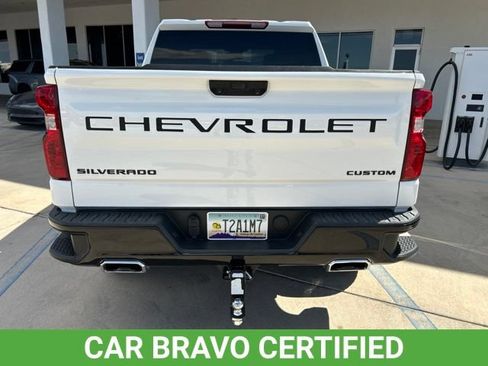 Certified 2025 Chevrolet Silverado 1500 Custom Trail Boss w/ LPO, Dark Essentials Package AWD/4WD image 8