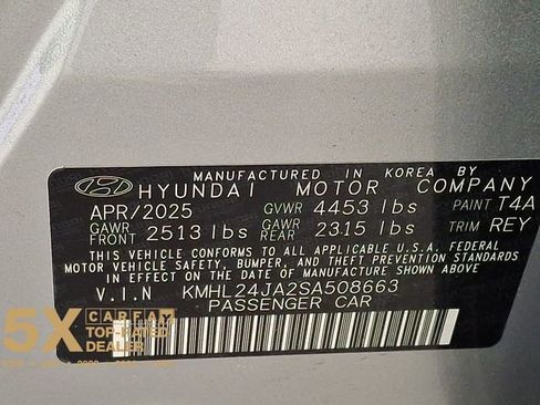 Certified 2025 Hyundai Sonata SE image 31