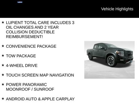 Used 2021 Nissan Titan PRO-4X w/ Pro-4x Convenience Package AWD/4WD image 7
