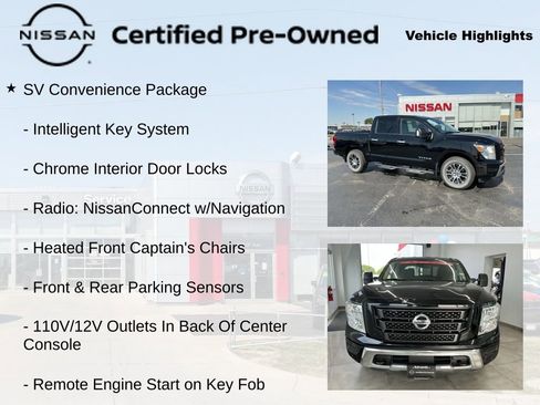 Used 2021 Nissan Titan SV w/ SV Convenience Package AWD/4WD image 34