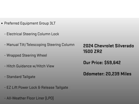 Used 2024 Chevrolet Silverado 1500 ZR2 AWD/4WD image 26