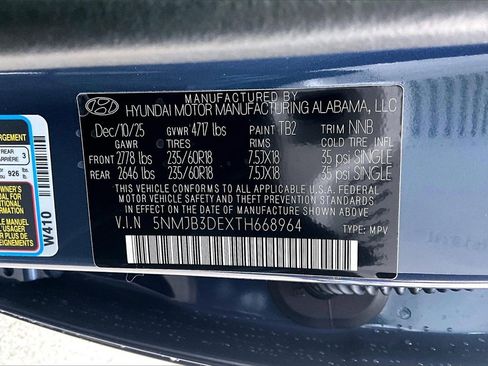 New 2026 Hyundai Tucson SEL image 13