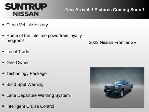 Used 2023 Nissan Frontier SV w/ Technology Package AWD/4WD image 5