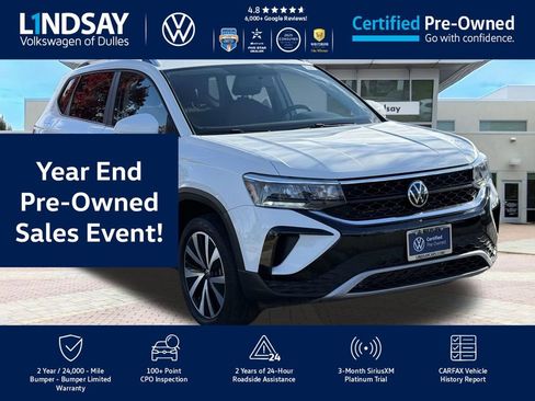 Certified 2022 Volkswagen Taos SE image 1