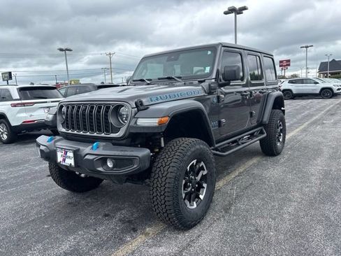 Used 2025 Jeep Wrangler Unlimited Rubicon 4xe w/ Safety Group AWD/4WD image 1