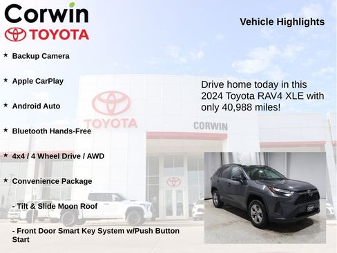 Used 2024 Toyota RAV4 XLE image 6