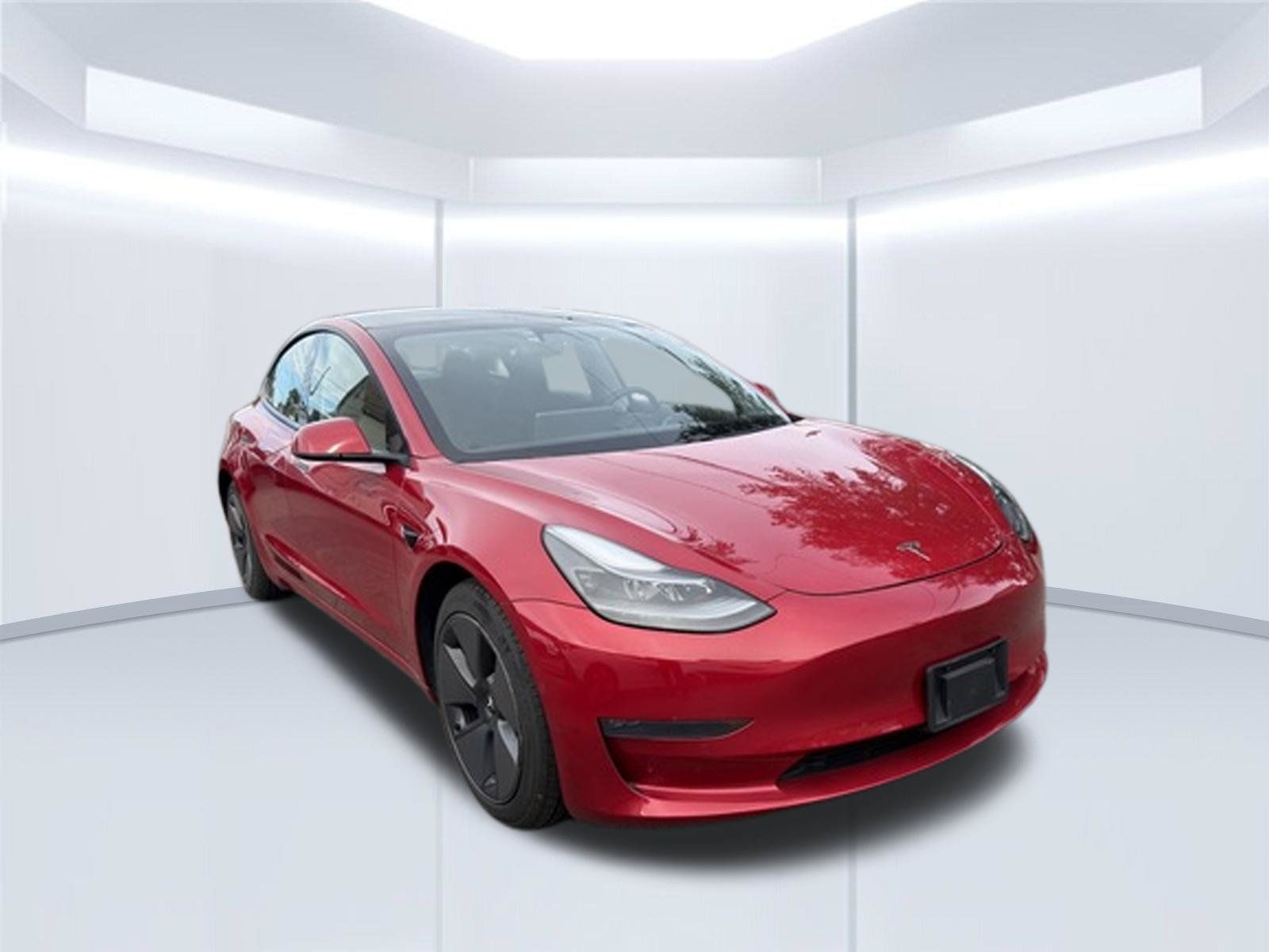 Used 2021 Tesla Model 3 Long Range AWD/4WD image 2