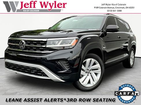 Used 2021 Volkswagen Atlas SEL AWD/4WD image 1