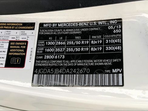 Used 2013 Mercedes-Benz ML 350 ML 350 image 36