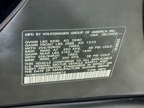 New 2026 Volkswagen Atlas SEL image 21