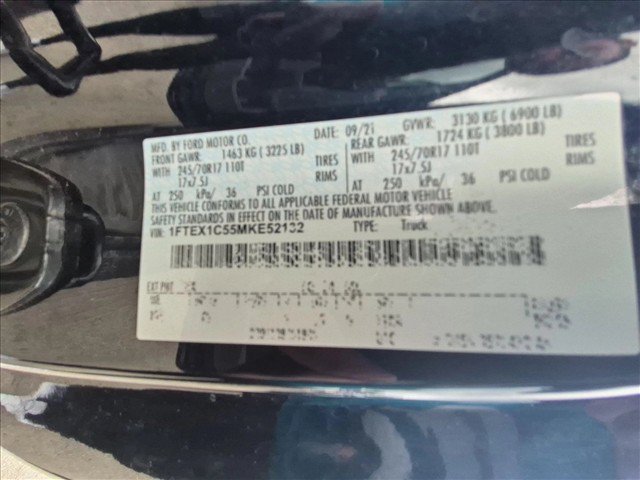 Used 2021 Ford F150 XL w/ Equipment Group 101A High RWD image 19