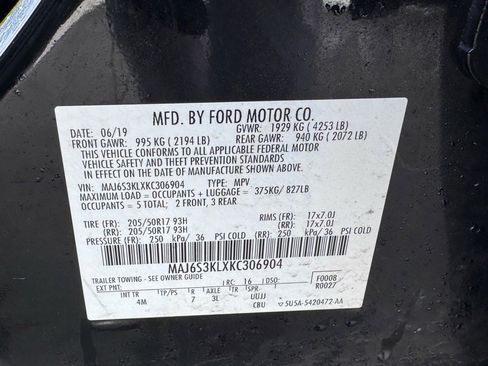 Certified 2019 Ford EcoSport Titanium image 23